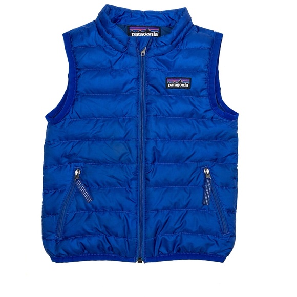 Patagonia Vibrant Blue Quilted Vest - Picture 1 of 4